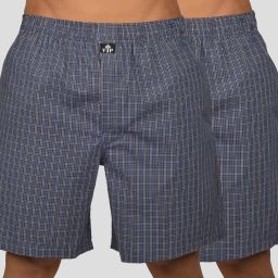 Pack of 2 Checkered Men Boxer-image-101