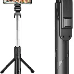 WRADER Mobile Phone Selfie Stick with Remote for Mobile for Photos Selfies and Vlog Bluetooth Selfie Stick-picture-2