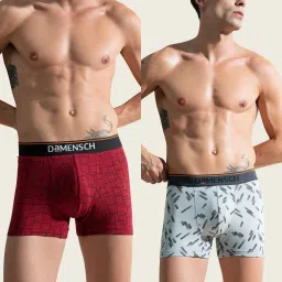 Pack of 2 Deo-Cotton Deodorizing Anti-Bacterial Printed Men Trunk-picture-14