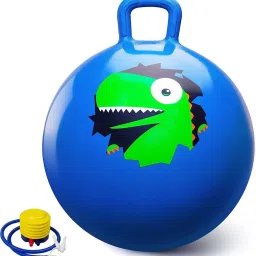 Rubber Hop Jumping & Bouncing Ball for Boys Girls Toys Space Hopper Jump Ball Inflatable Ball Pits-6