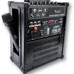 ™eLKO™C-30 Guitar Amplifier| Karaoke|Bluetooth| Portable Mic Amplifier with U.H.F Wireless Mic Indoor, Outdoor PA System-image-63
