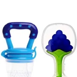 little chics Baby Spoon bottle, Food Nibbler for Fruit Feeder & Fruit shape Teether Teether and Feeder image 4