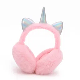 syga Unicorn Horn Plush Winter Foldable Earmuffs, Warm & Cozy for Kids & Adult Girls Ear Muff-picture-29