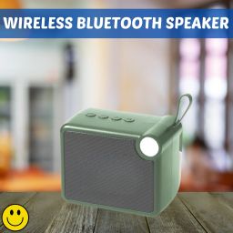 SACRO M406 (PORTABLE WIRELESS SPEAKER) Crystal Clear Sound With Long Life BatteryQ334 5 W Bluetooth Laptop/Desktop Speaker-image-66