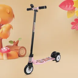 dugri Scooty Premium Supper Storng 100 kg capacity scooty with Bell Road Runner with Back break , Foldable Scooter, Skate Scooter for Kids Tricycle-picture-19