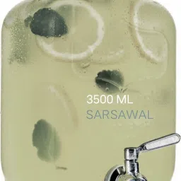 3.5 L Glass Table Top Manual Water Dispenser-image-67