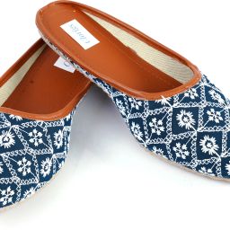 Stepster Ethnic Comfortable || Embroidery Slip On For Women-image-20