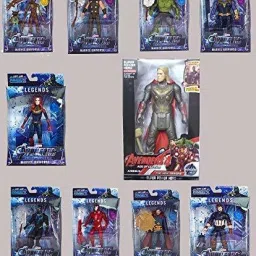 Best Action figure toy Endgame War 4 Action Legends Super Heroes Toys Big Size for Kids,Children 6 inch Pack of 7 with One Assured Action Thoor 6 inch-image-66