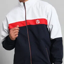Men Colorblock Casual Jacket-image-33