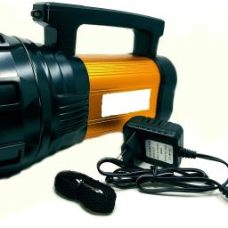 Metal Body 2 KM Range, 20000 mAh Battery With Blinker 100W Laser, 15 Hour Backup Torch-picture-17
