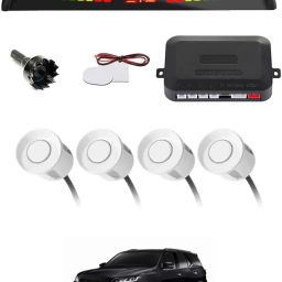 Universal 4 White Reverse Parking Sensor With LED Display For Cars-108 4White Parking Sensor With LED Display Increased Safety For Car-108 Parking Sensor-picture-39