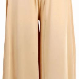 Women Regular Fit Beige Polycotton Trousers-image-115