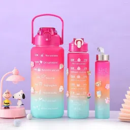 Motivational Water Bottle with Time Marker 2000 ml Water Bottles-picture-4