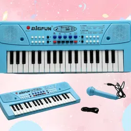 37 Keys Rechargeable Piano Keyboard For Kids With Microphone-image-62