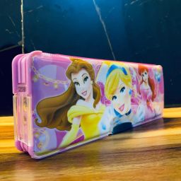 Princess Dreamland Pencil Box – Cute & Colorful Stationery Case for Girls Geometry Box-37
