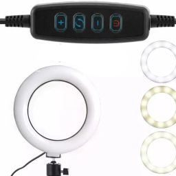 POZUB LED Selfie Ring Light Makeup selfie flash Studio Lamp Beauty light Camera Video Tripod, Monopod, Monopod Kit, Tripod Bracket, Tripod Ball Head, Tripod Kit-42