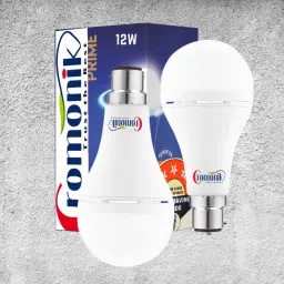 (Pack of 2)-Rechargeable 12W LED Bulb with Backup 4 hrs Bulb Emergency Light-18