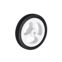 White 3PI miniQ Car Wheel Tyre 34mm for N20 Motor-24