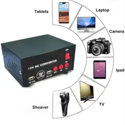 200W Mini DC to AC Converter with Dual USB & Double 5 Pin Socket output A3 Square Wave Inverter-9
