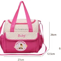 Travel Diaper Bag for Mothers Multicolour kids bag-image-80