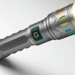 X234 LED Flashlight Torch – Zoomable, Heavy Duty, Outdoor Use Torch-image-16