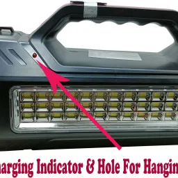 mnt sales 100 W Laser Light With 1500 Meter long Range With Dual Tube As Side Light 10 hrs Torch Emergency Light image 5