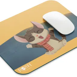 rssh creation Cute Mouse, Anti - Slip Base, High Durability Mouse Pad Mousepad-32