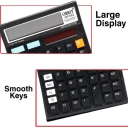 pw pencilwala Orbit Ot-512 Black Correct & Check BasicCalculator image 4