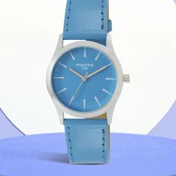 Elite Collection leather band and premium lacquered dial Analog Watch - For Women L-62714LMLI-image-59