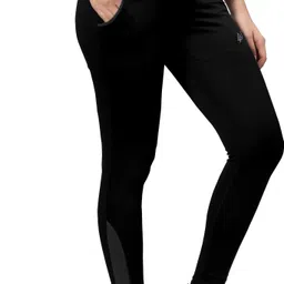 nexsus apparels Women Solid Black Track Pants-picture-7