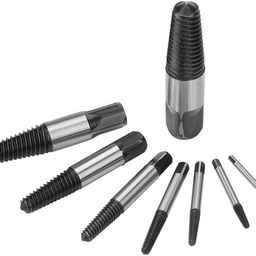 8pcs Screw Extractor Set Damaged Nut Screw Extractor Bolt Stud Remover Tool Kit Screw Extractor Set-10