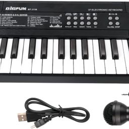 Fun and Learning: 37-Key Piano Keyboard for Kids with Microphone and USB Cable Electrconic Piano Keyboard Analog Portable Keyboard-image-20