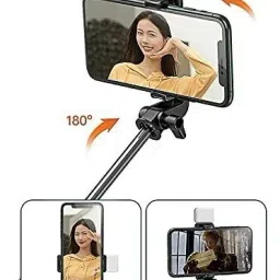 CHG Best sale R1s Wireless Selfie Stick Stand Remote Flash Light All SmartZ22 Tripod Ball Head image 2