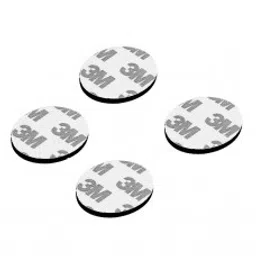 3M 20mm Dia Multipurpose Double Sided Sponge Glue Adhesive Dash pad for GPS - 4 Pieces Pack-11