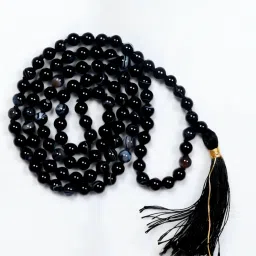 Natural Sulemani Hakik Mala Lab Certified Mala 108 +1 Beads Lab Certified Mala Agate Stone Necklace-image-59