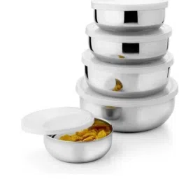 Steel Fridge Container- 160 ml, 300 ml, 500 ml, 600 ml, 1000 ml-image-67