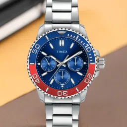 Multi Function Blue Dial Analog Watch- For Men TW000Z700-picture-0