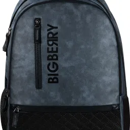 Medium 28 L Laptop Backpack Newage classic genuine PU Backpack with Multiple Compartments & organiser-image-5