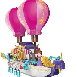 Fairy Girls Magic Cruise Ship Building Sets 358 Pieces Princess Magic Boat Model-image-64
