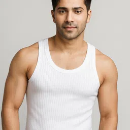 lux lining cotton vest Men Vest-picture-2