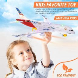 Musical AeroPlane Airbus Bump & Go Action Toy with Sound & Light-174-image-82