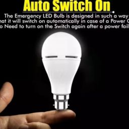 12 Watt Inverter Led Bulb For Home\Indoor\Rooms\Kitchen_Pack of 1 4 hrs Bulb Emergency Light-7