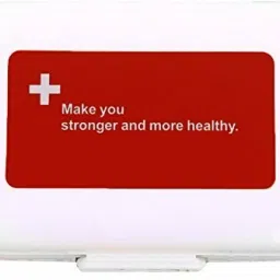7 days 8 Slot Pill Case 8 Slot Medicine Tablet Holder Storage Case Portable Weekly Pill Box-28
