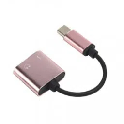 USB-C Type-C To 3.5Mm Jack Headphone Adapter with Charging support-65