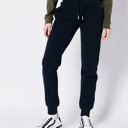 Vinatage Cuffed Joggers with Embroidered Logo-image-68