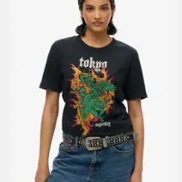 Neo Trad Tattoo Relaxed Fit Crew-Neck T-Shirt-image-20