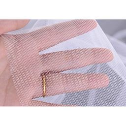 Mopslik Invisible Window Mosquito Insect Net Screen Net Mesh Fly Bug Mosquito Protector Kit with Self-Adhesive Tapes (White, 1.3m x 1.5m) - Pack of 2 image 4