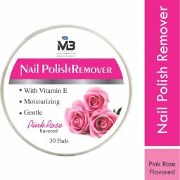 MB Rose Nail Polish Remover Wipes | Best Nail Paint Remover Wipes (30 Wipes)-image-80