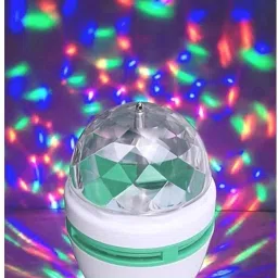LED Crystal Rotating Bulb Magic Disco LED Light Single Disco Ball-picture-15