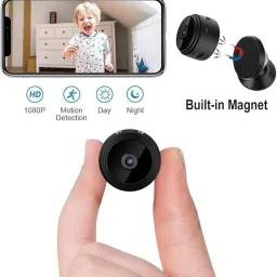 SKY HUB 1080P Hidden Spy WiFi Camera Magnetic Live Stream Nanny Audio Video Security Camera-15